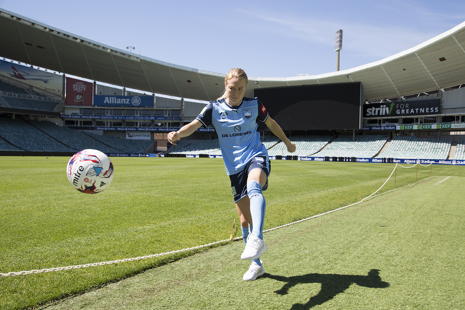 Sonnett is excited to be representing Sydney FC. Photo by Amos Hong